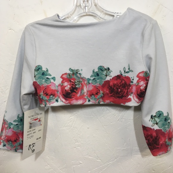 Pippa & Jolie Roses Cardigan - Picture 7 of 8